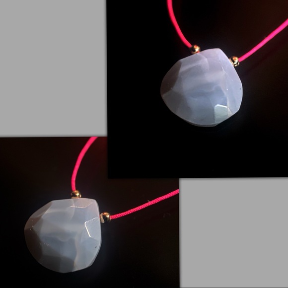 Owyhee Boulder Opal Thread Healing Necklace - Picture 2 of 7